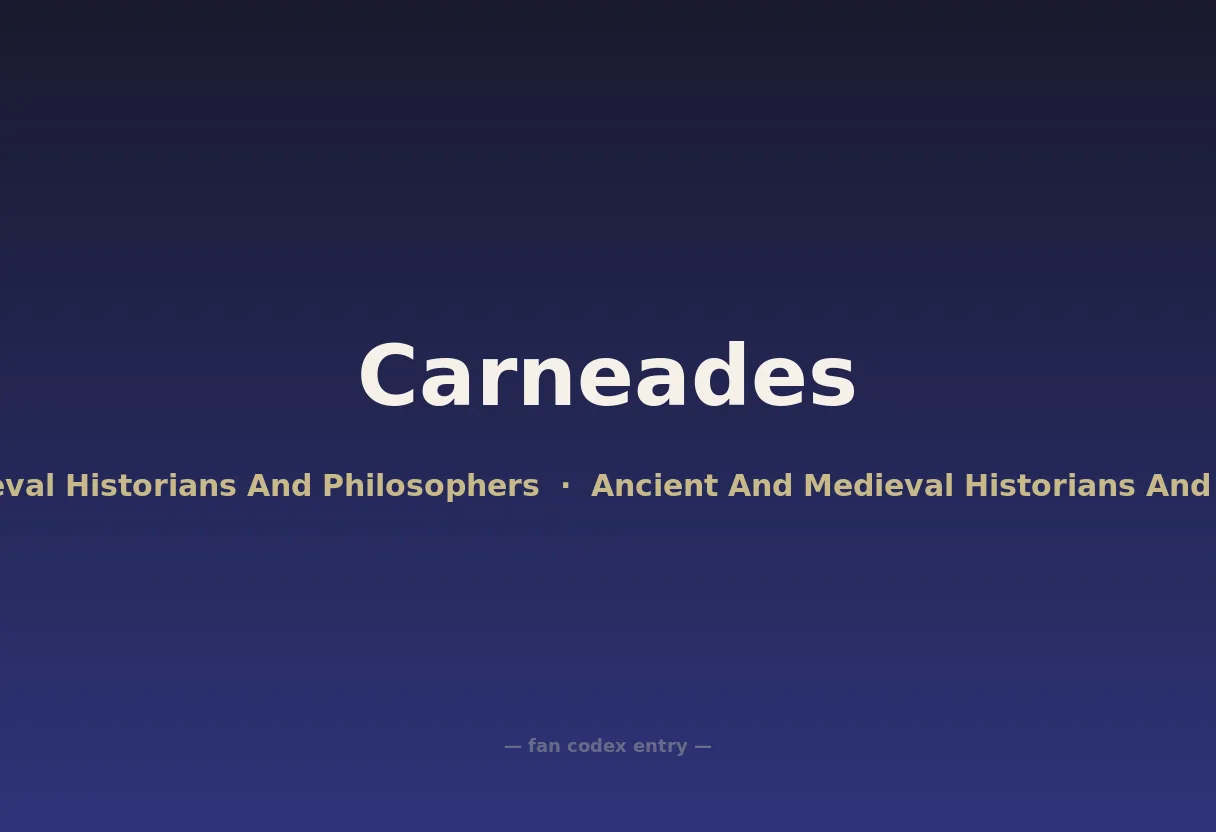 Carneades
